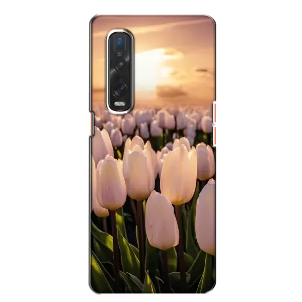 Чехол с рисунком «Закат с цветами» для OPPO Find X2 Чехол с рисунком «Закат с цветами» для OPPO Find X2