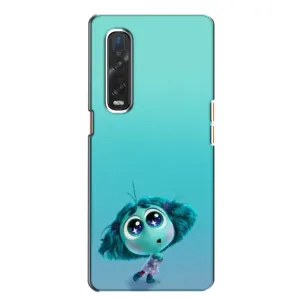 Чехол Головоломка для Oppo Find X2 - (AlphaPrint) (Зависть)