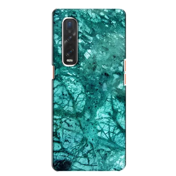 Чехол с рисунком «Зеленый мрамор» для OPPO Find X2 Чехол с рисунком «Зеленый мрамор» для OPPO Find X2