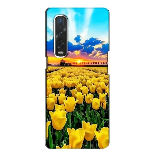 Чехол с рисунком «Желтые тюльпаны» для OPPO Find X2 Чехол с рисунком «Желтые тюльпаны» для OPPO Find X2
