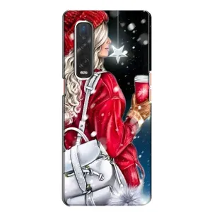 Чехлы на Новый Год Oppo Find X2 (Зима пришла)