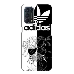 Чохол с стилі "Адідас" для Оппо Фінд Х3 Лайт (Adidas шнурки)