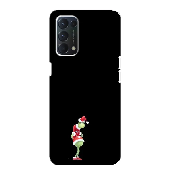 Чехол с рисунком «Гринч на чорном» для OPPO Find X3 Lite Чехол с рисунком «Гринч на чорном» для OPPO Find X3 Lite