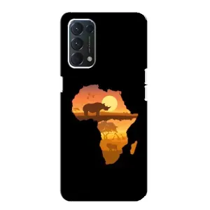 Літній Чохол на Oppo Find X3 Lite (Карта)