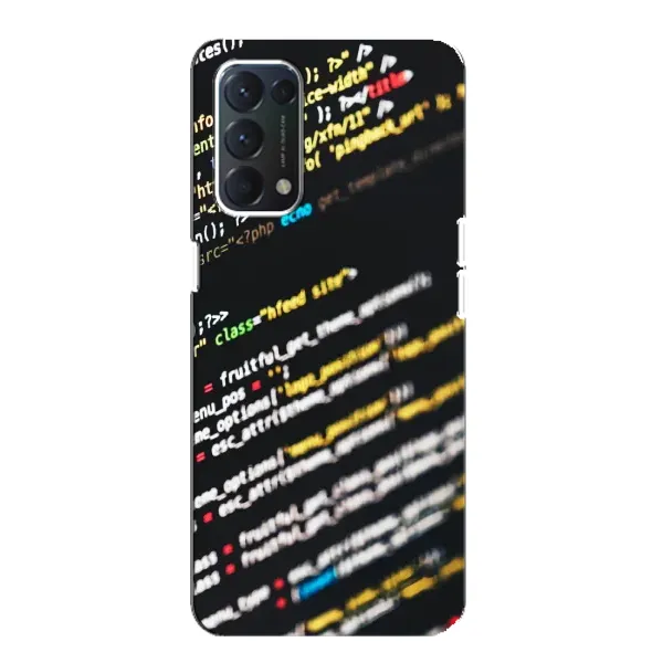 Чехол с рисунком «Код» для OPPO Find X3 Lite Чехол с рисунком «Код» для OPPO Find X3 Lite