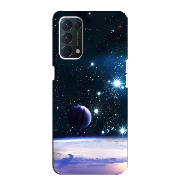 Чехол с рисунком «Космический вид» для OPPO Find X3 Lite