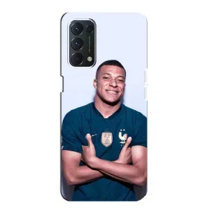 Чехол (TPU) с Футболистом на Oppo Find X3 Lite (Мбаппешичка)