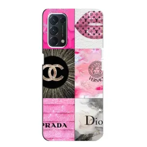 Чохол (Dior, Prada, YSL, Chanel) для Oppo Find X3 Lite (Модніца)