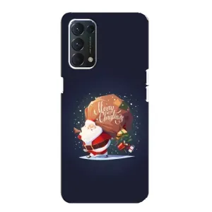 Чохол Санта Клаус для Oppo Find X3 Lite (Подарунки від Санти)