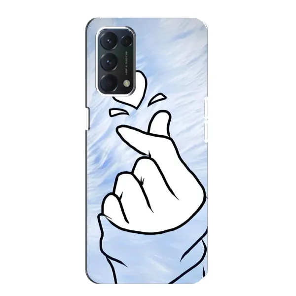 Чехол с рисунком «Сердечка знак» для OPPO Find X3 Lite Чехол с рисунком «Сердечка знак» для OPPO Find X3 Lite