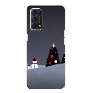 Чохли на Новий Рік Oppo Find X3 Lite (Сніговички)