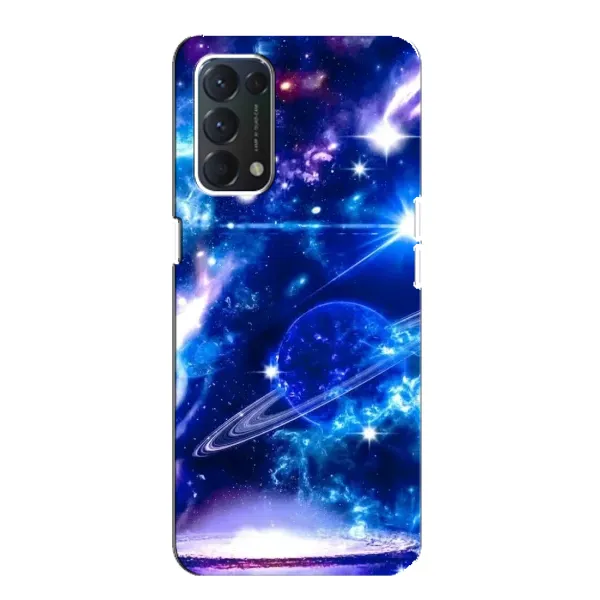 Чехол с рисунком «Яркий космос» для OPPO Find X3 Lite