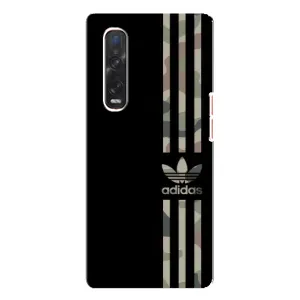 Чехол в стиле "Адидас" для Оппо Финд Х3 Про (Adidas)