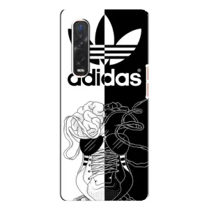 Чехол в стиле "Адидас" для Оппо Финд Х3 Про (Adidas шнурки)