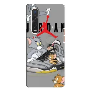 Силиконовый Чехол Nike Air Jordan на Оппо Финд Х3 Про (Air Jordan)