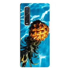 Чохол з зображенням смачної їжі для Oppo Find X3 Pro (Ананас)