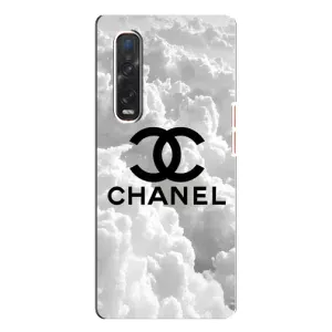 Чохол з Брендами одягу на Оппо Фінт Х3 Про (CHANEL)