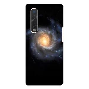 Чохли КОСМОС  на Oppo Find X3 Pro (Чорна дира)