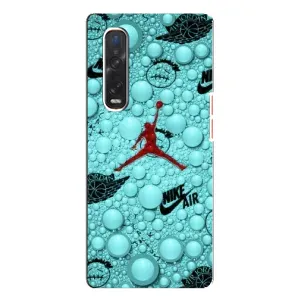 Силиконовый Чехол Nike Air Jordan на Оппо Финд Х3 Про (Джордан Найк)