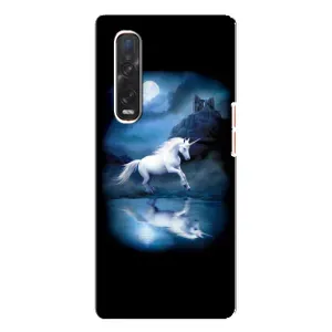 Чехол Unicorn на Oppo Find X3 Pro (Единорог)