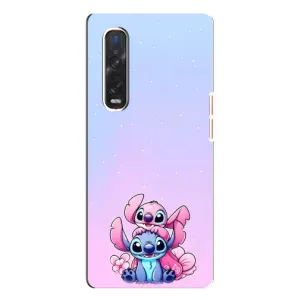 Чехол с рисунком Стич для OPPO Find X3 Pro
