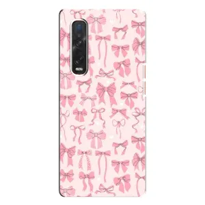 Чохол банти для Oppo Find X3 Pro (Фон бантики)