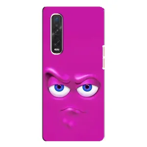 Чохли (ТПУ) (смішні стікери) для Oppo Find X3 Pro (Хитра мордочка)