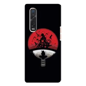 Чохли з принтом Ітачі Учіха на Oppo Find X3 Pro (Ітачі на чорному)
