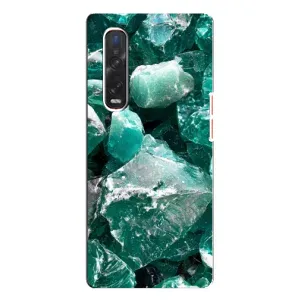 Чохол (Дорого-богато) на Oppo Find X3 Pro (Смарагд)