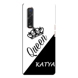 Іменні Жіночі Чохли для Oppo Find X3 Pro (KATYA)