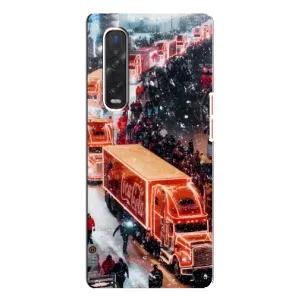 Чехлы на Новый Год Oppo Find X3 Pro (Кока Кола)