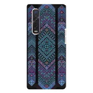 Силиконовый Чехол на Oppo Find X3 Pro (Крутой орнамент)