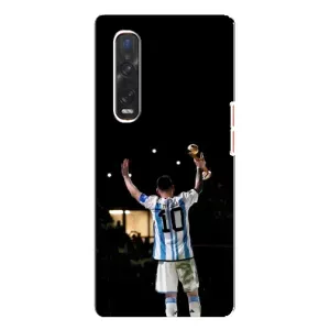 Чехлы Лео Месси Аргентина для Oppo Find X3 Pro (Лео Чемпион)