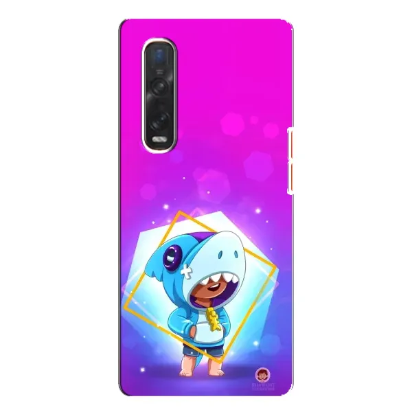 Чехол с рисунком «Леон в костюме Акулы» для OPPO Find X3 Pro