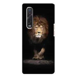 Чехол с картинкой на Oppo Find X3 Pro (Красивый Лев)