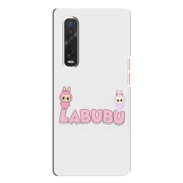 Чехол с рисунком «Логотип Лабубу» для OPPO Find X3 Pro Чехол с рисунком «Логотип Лабубу» для OPPO Find X3 Pro