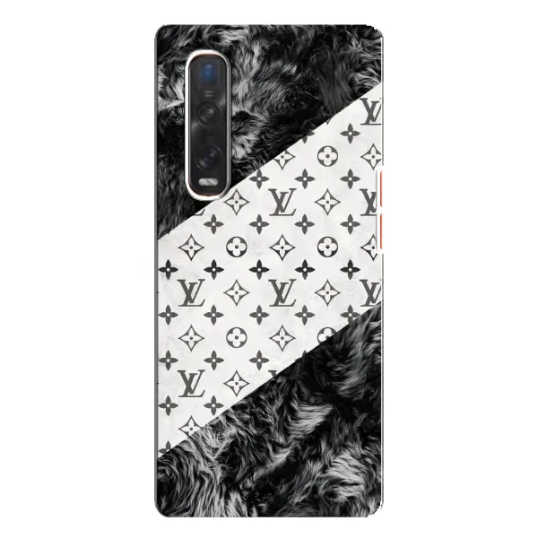 Чехол с рисунком «LV на белом» для OPPO Find X3 Pro Чехол с рисунком «LV на белом» для OPPO Find X3 Pro