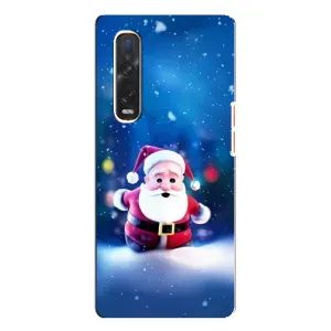 Чехлы на Новый Год Oppo Find X3 Pro (Маленький Дед Мороз)