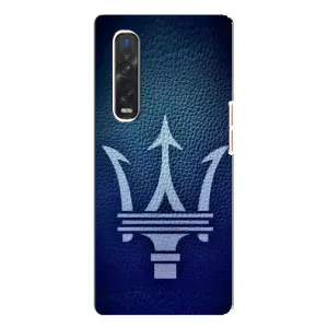 Чохли з тематикою "Круті машини" на Oppo Find X3 Pro (Лого Maserati)