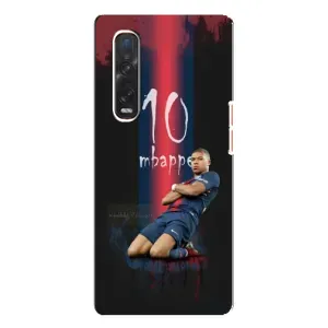Чехол (TPU) с Футболистом на Oppo Find X3 Pro (MBAPPE 10)