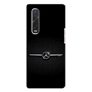 Силіконовий бампер з картинкою машини на Oppo Find X3 Pro (Mercedes)