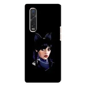 Чехлы с принтом Уэнсдей на Oppo Find X3 Pro (Милая Уэнсдей)