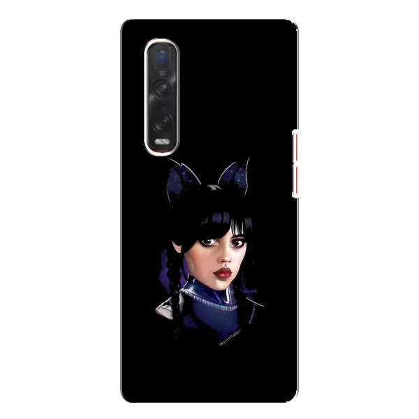 Чехол с рисунком «Милая Уэнсдей» для OPPO Find X3 Pro Чехол с рисунком «Милая Уэнсдей» для OPPO Find X3 Pro