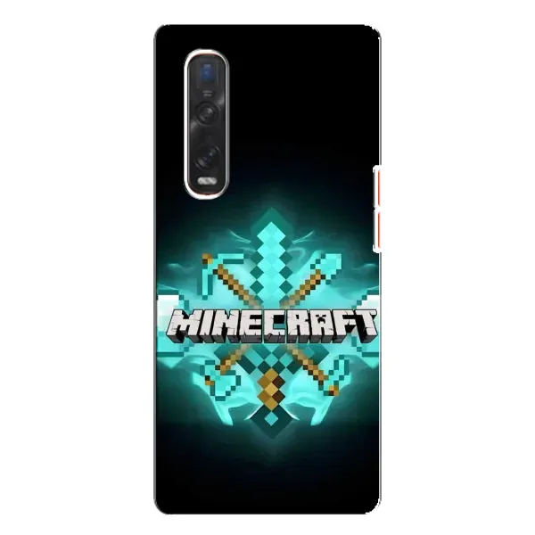 Чехол с рисунком «MineCraft 2» для OPPO Find X3 Pro