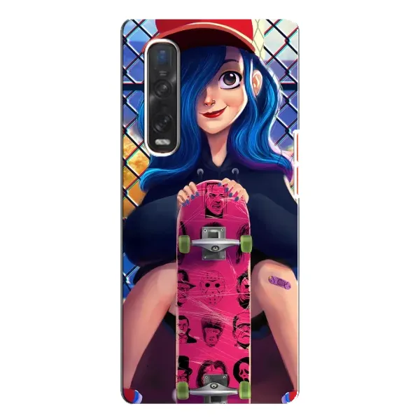 Чехол с рисунком «Модная девушка» для OPPO Find X3 Pro Чехол с рисунком «Модная девушка» для OPPO Find X3 Pro