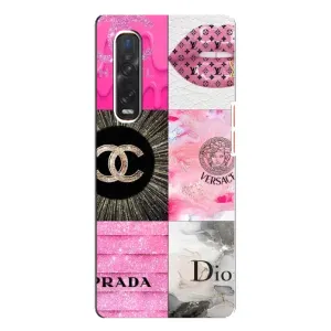 Чехол (Dior, Prada, YSL, Chanel) для Oppo Find X3 Pro (Модница)