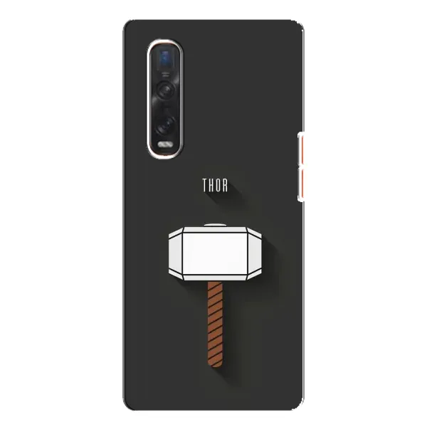 Чехол с рисунком «Молот Тора» для OPPO Find X3 Pro