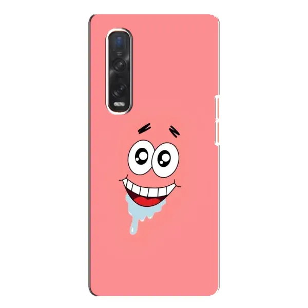 Чехол с рисунком «Мордочка Патрика» для OPPO Find X3 Pro Чехол с рисунком «Мордочка Патрика» для OPPO Find X3 Pro
