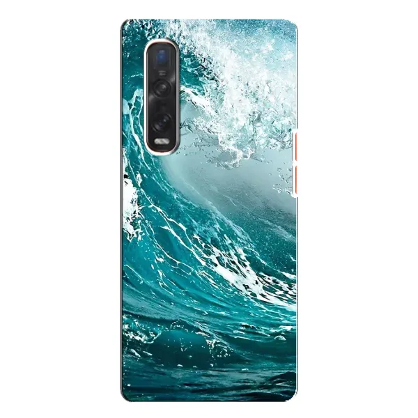 Чехол с рисунком «Морская волна» для OPPO Find X3 Pro Чехол с рисунком «Морская волна» для OPPO Find X3 Pro