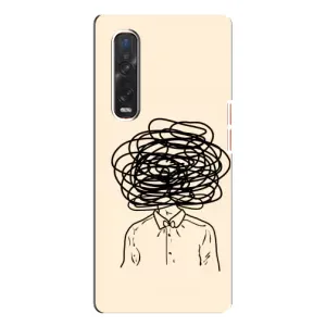 Чехлы со смыслом для Oppo Find X3 Pro (Мысли)